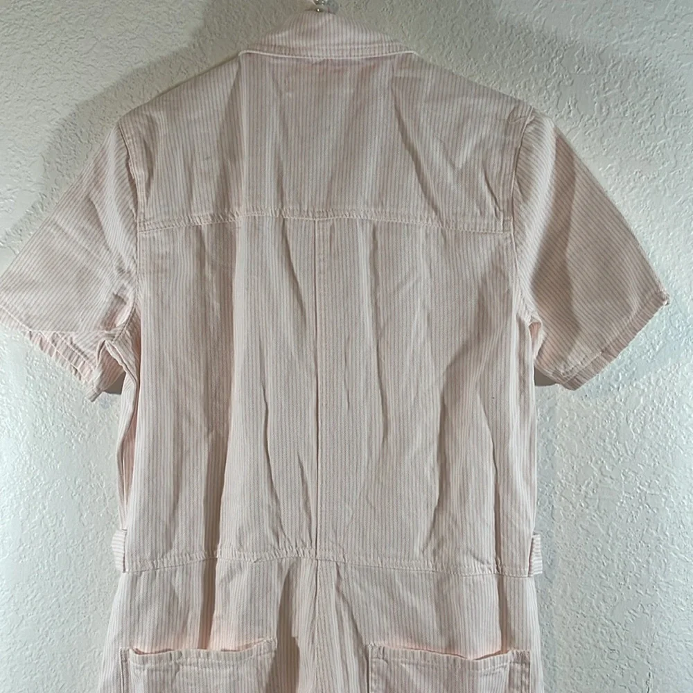 BLANK NYC STRAWBERRY PUNCH ROMPER STRIPES WITH POCKETS SIZE MEDIUM NEW - Picture 7 of 12